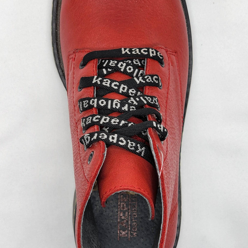 
                  
                    [Women's Premium Red Tumbled Leather Boots] - Kacper Global Shoes 
                  
                