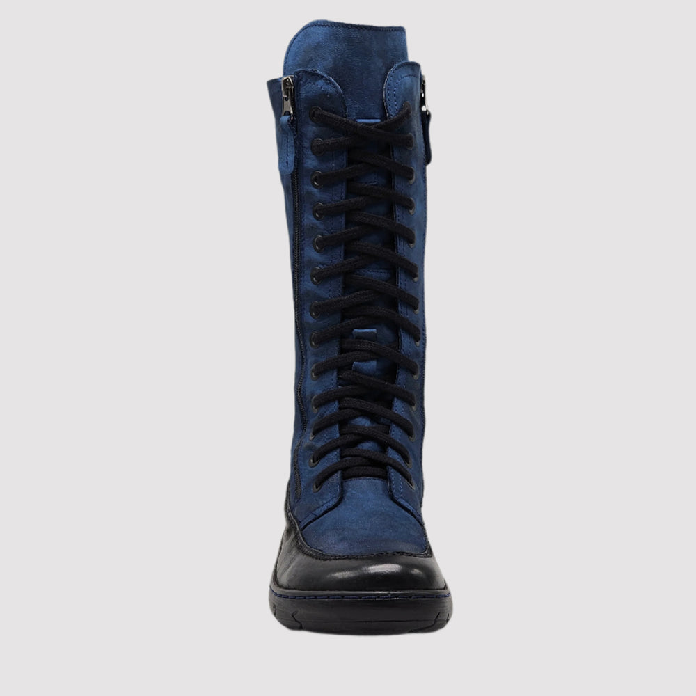 
                  
                    Women's Original Tall Thick Wool-Lined Zip-Up Leather Boots - Blue
                  
                