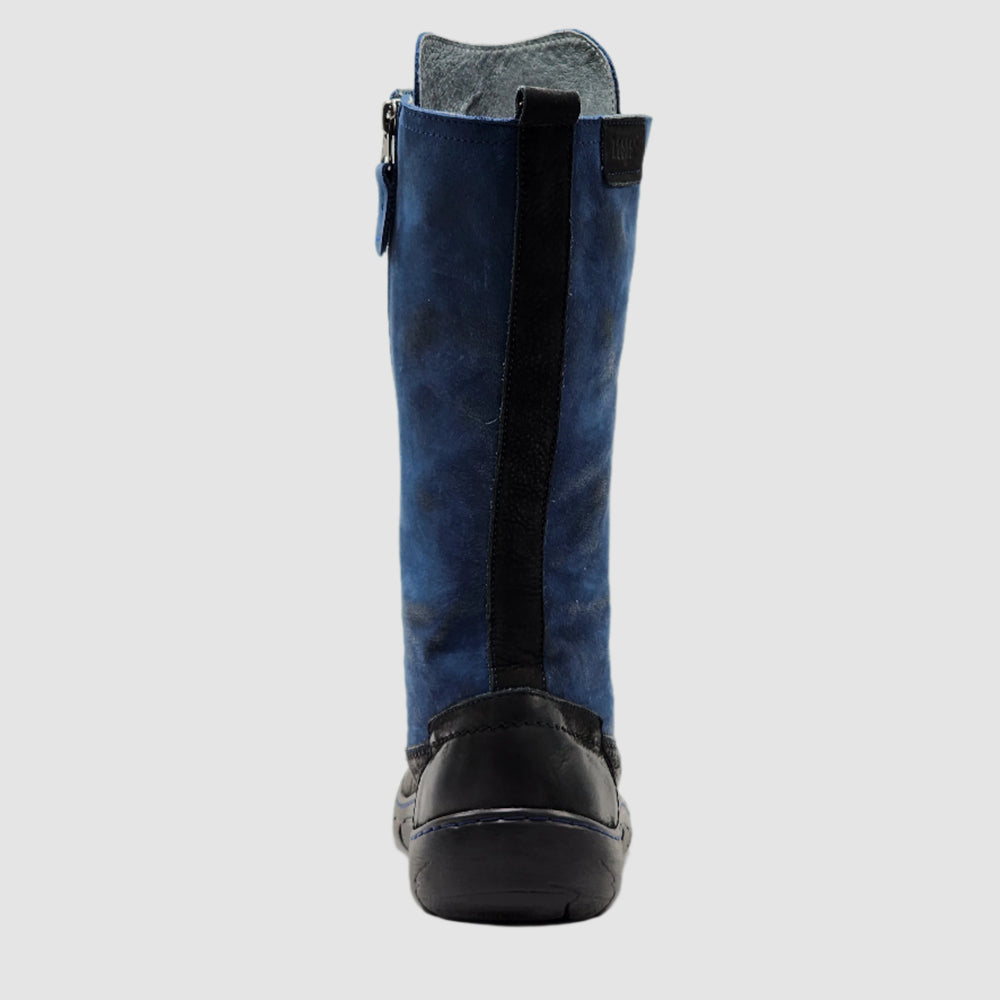 
                  
                    Women's Original Tall Thick Wool-Lined Zip-Up Leather Boots - Blue
                  
                