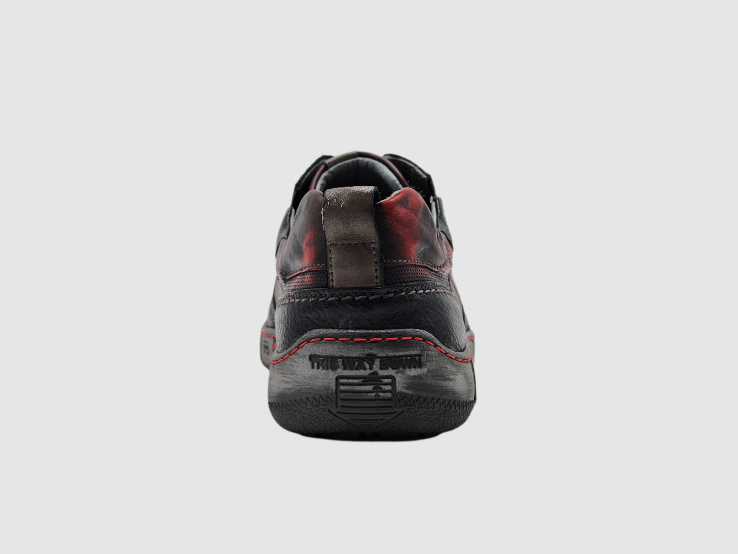 
                  
                    Men's Comfort Shoes - Black/Red
                  
                