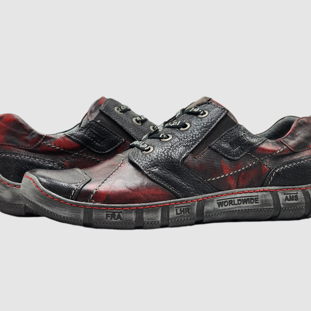 
                  
                    Men's Comfort Shoes - Black/Red
                  
                