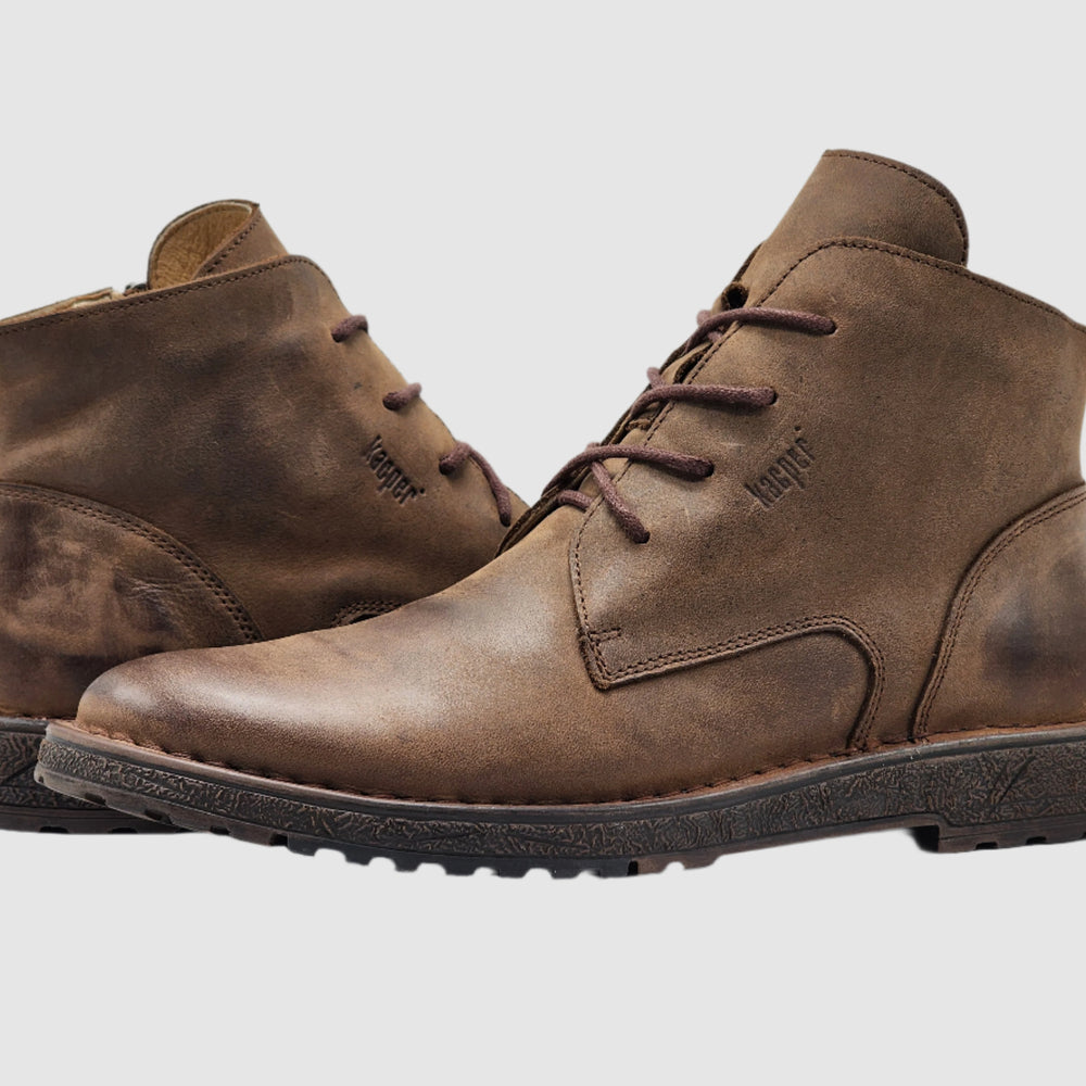 
                  
                    Men's Derby Boots - Brown
                  
                