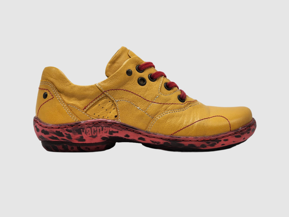 Women's Summertime Shoes - Yellow/Red