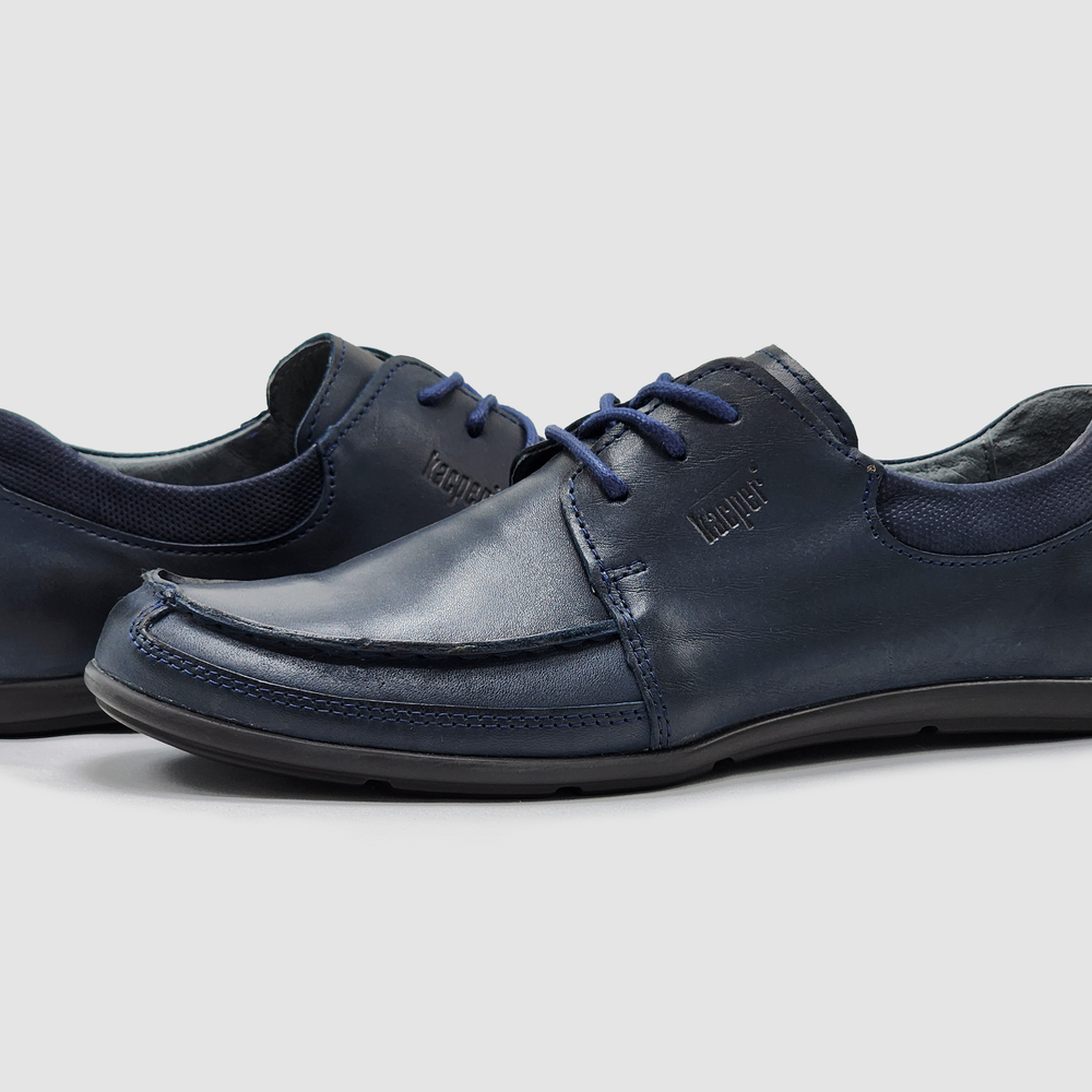 
                  
                    Men's Dockside Leather Boat Shoes - Navy
                  
                