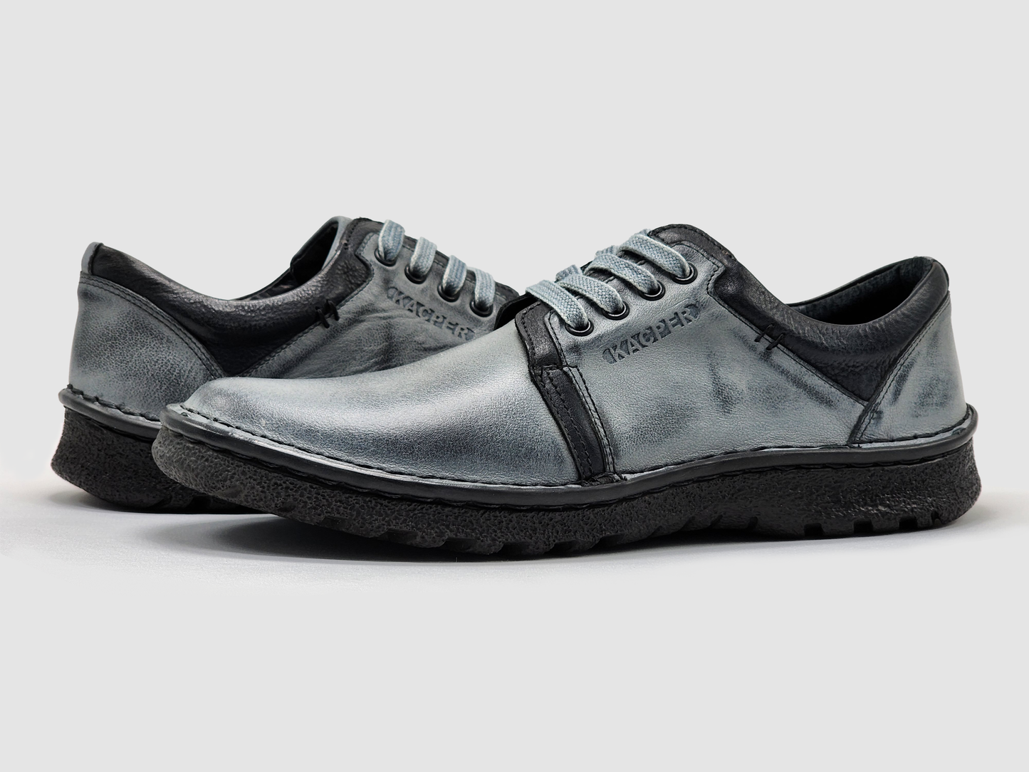 
                  
                    Men's Frosty Leather Shoes - Grey
                  
                