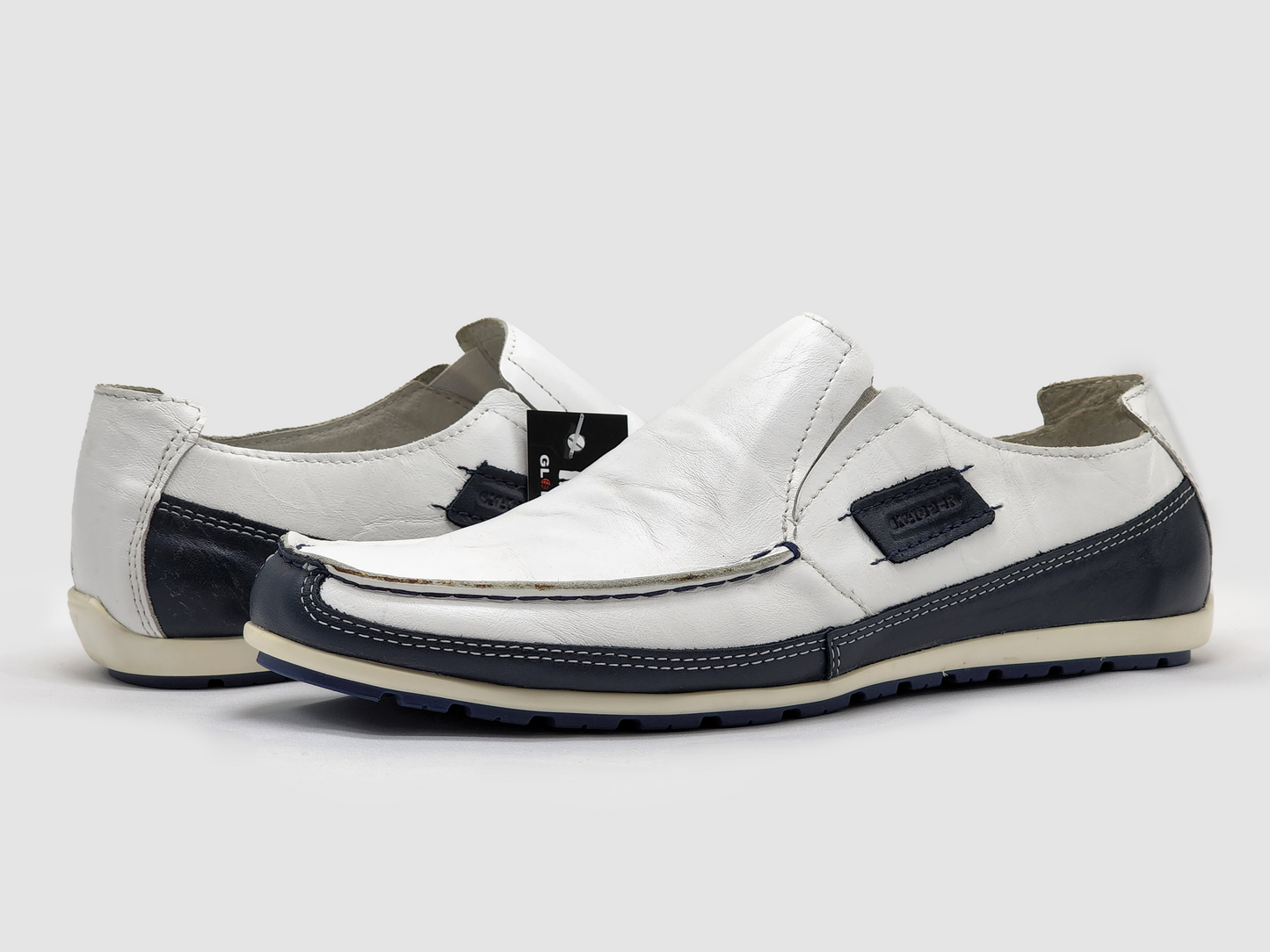 
                  
                    Men's Dockside Slip-On Leather Boat Shoes - Kacper Global Shoes 
                  
                