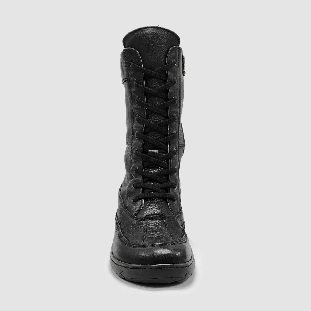 
                  
                    Women’s Original Tall Thick Wool-Lined Zip-Up Leather Boots - Black
                  
                