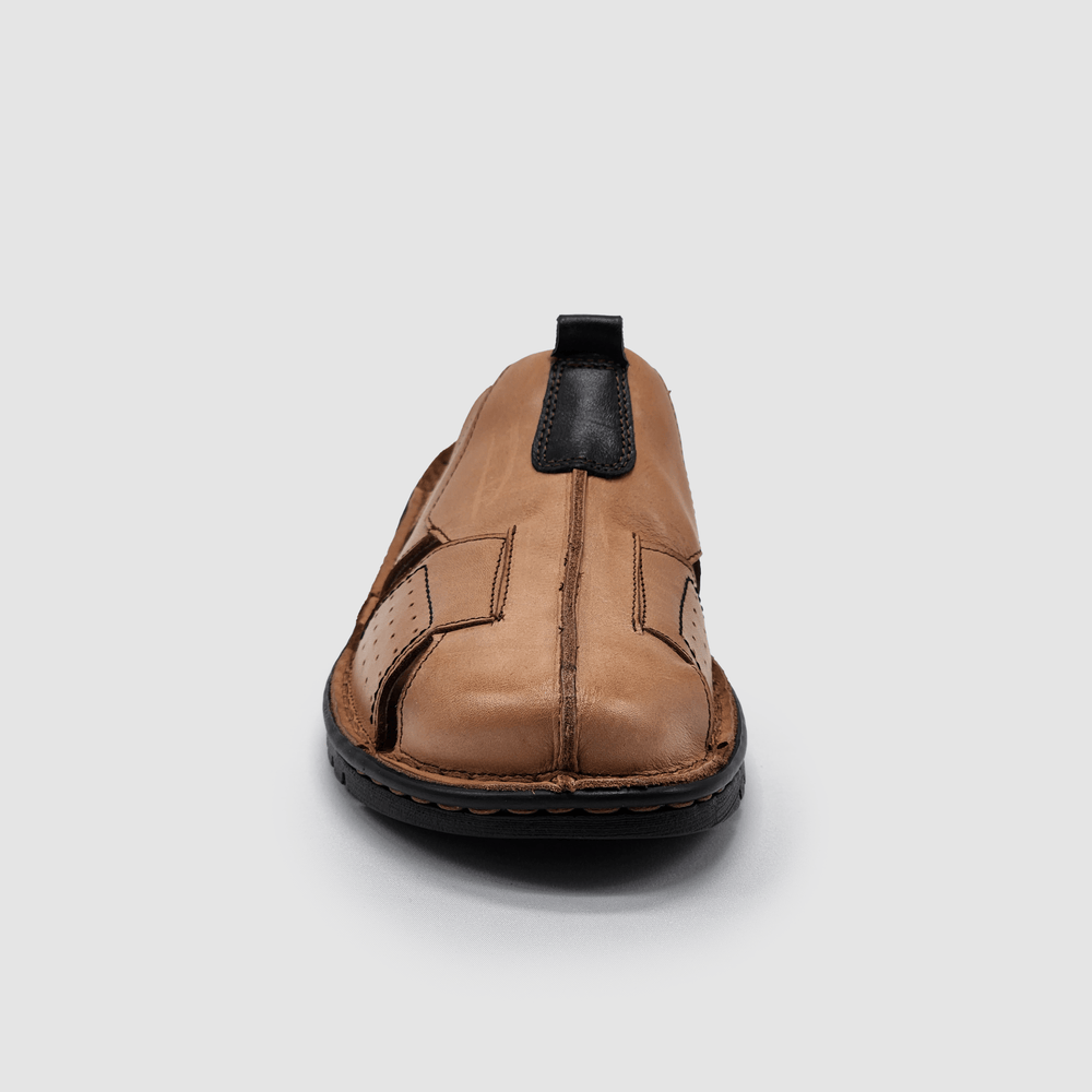 
                  
                    *** Men's Lounge Leather Slippers - Kacper Global Shoes 
                  
                