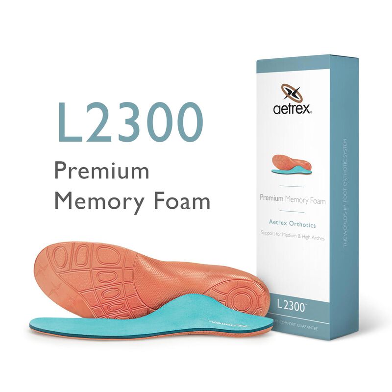 Men's Aetrex L2300 Premium Memory Foam Orthotics