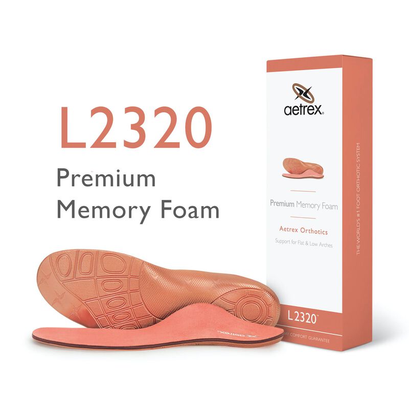 Women's Aetrex L2320 Premium Memory Foam Orthotics