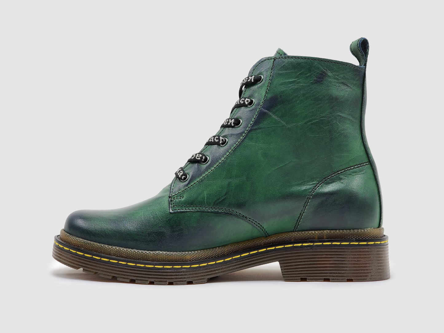 
                  
                    Women's Premium Green Leather Boots
                  
                