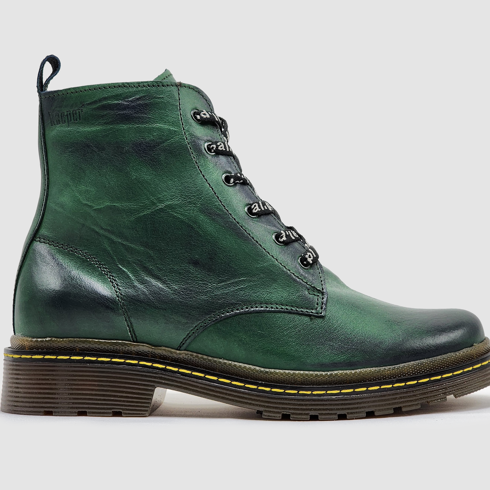 
                  
                    Women's Premium Green Leather Boots
                  
                