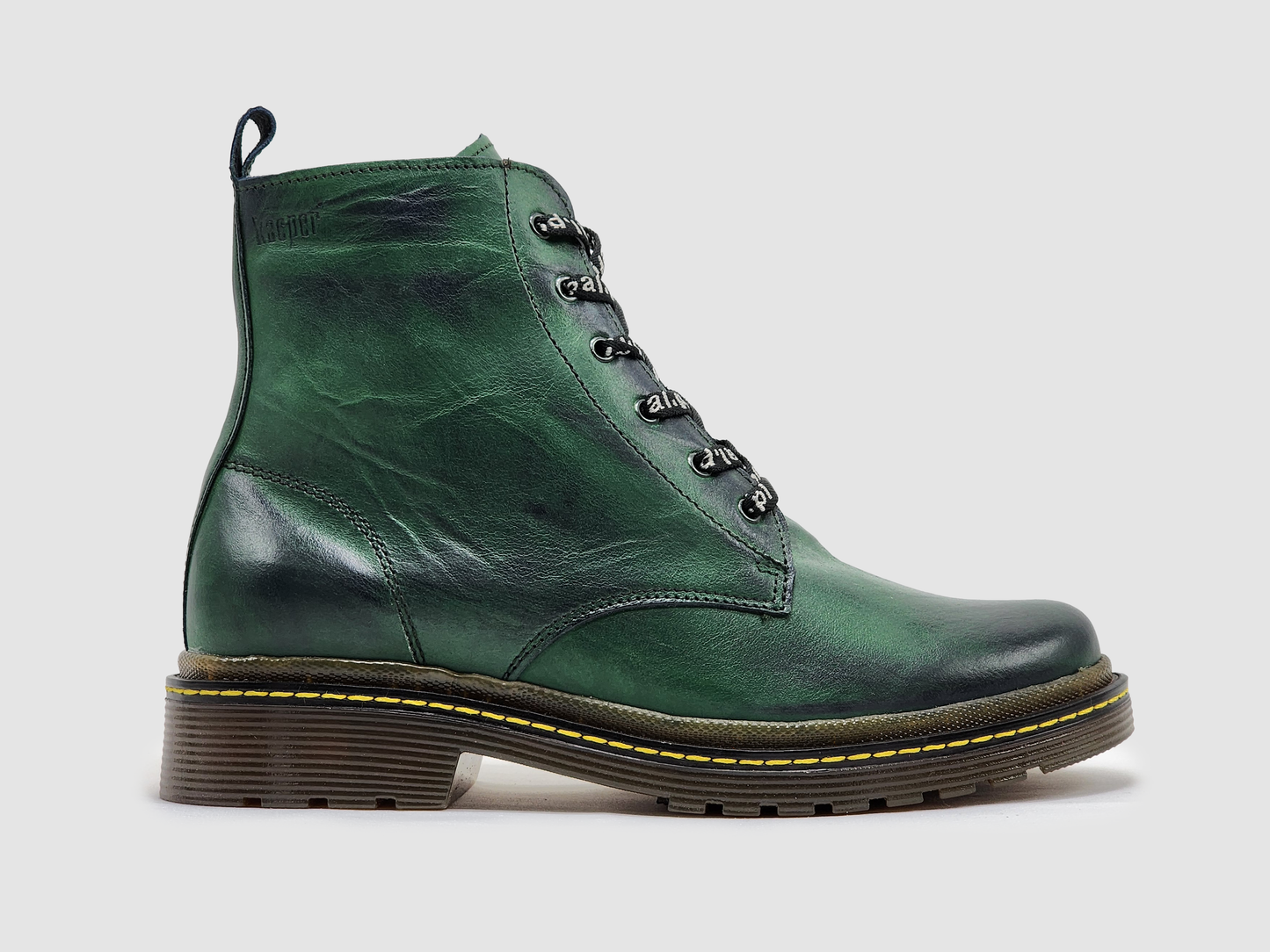 
                  
                    Women's Premium Green Leather Boots
                  
                