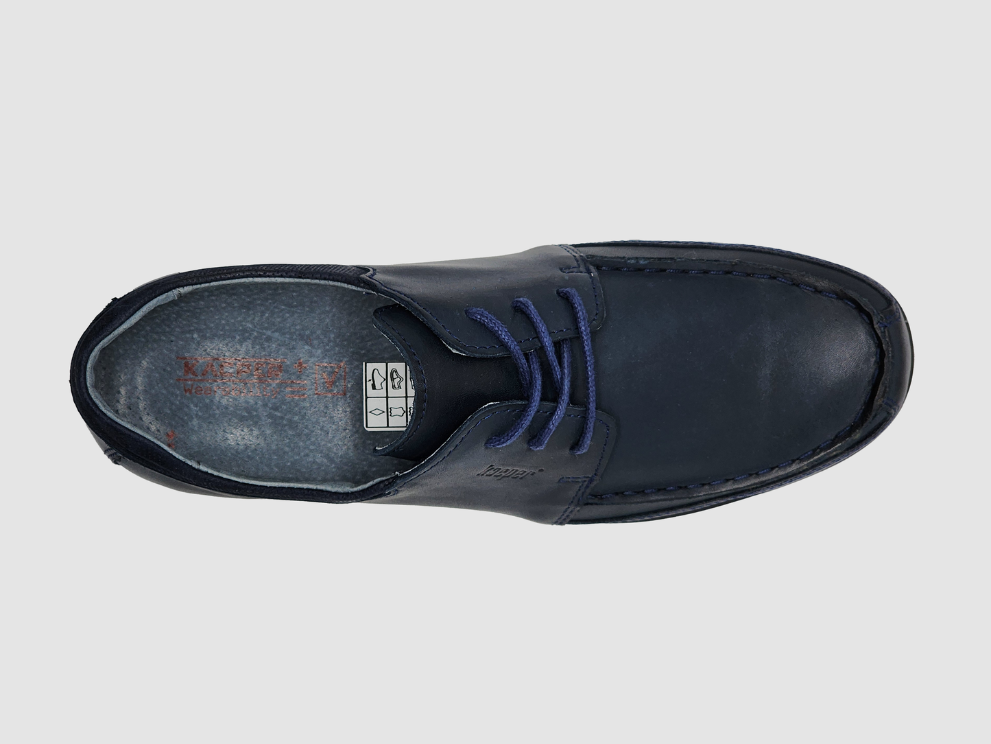 
                  
                    Men's Dockside Leather Boat Shoes - Navy
                  
                