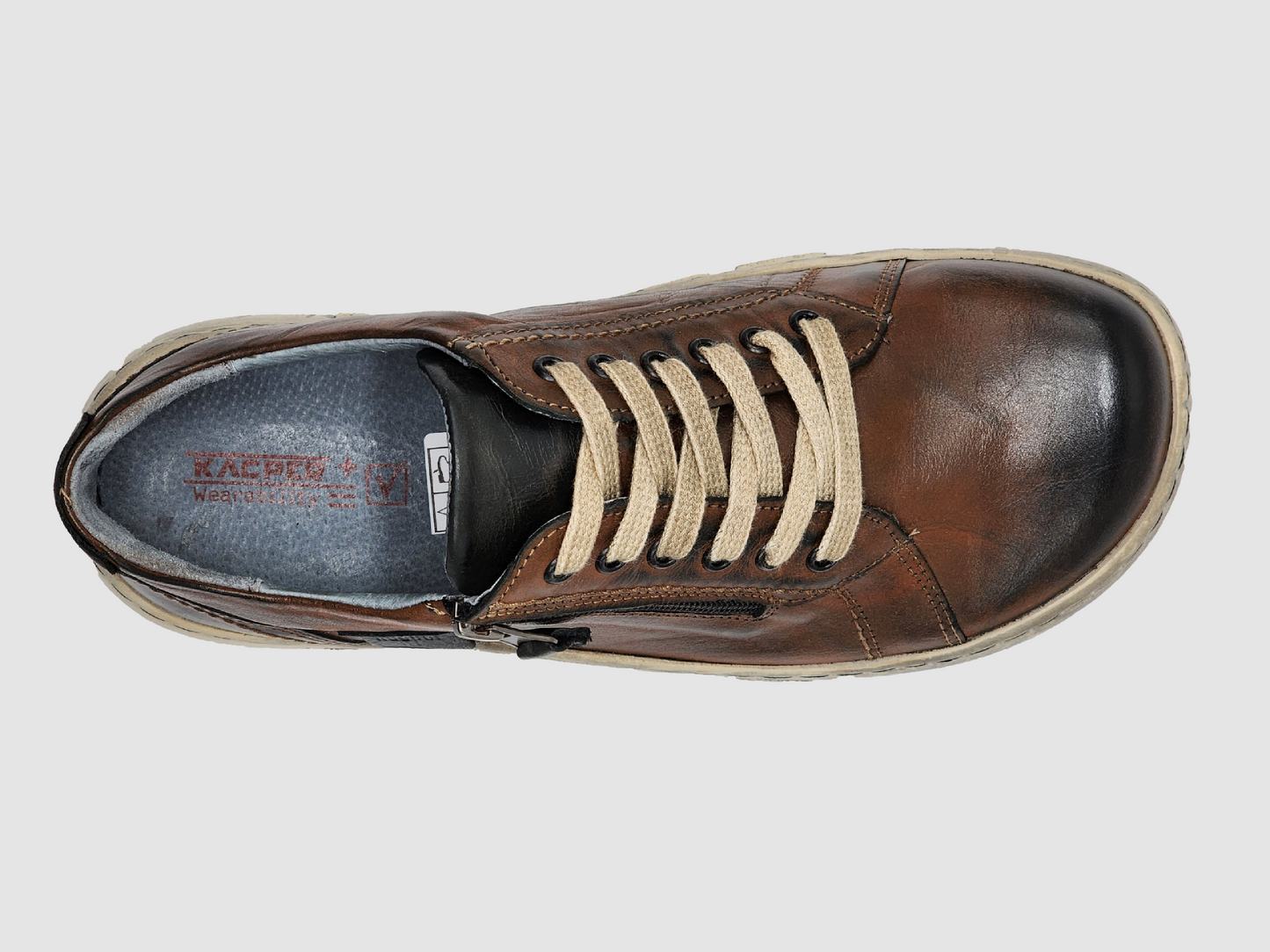 
                  
                    Men's Original Zip-Up Leather Shoes - Kacper Global Shoes 
                  
                