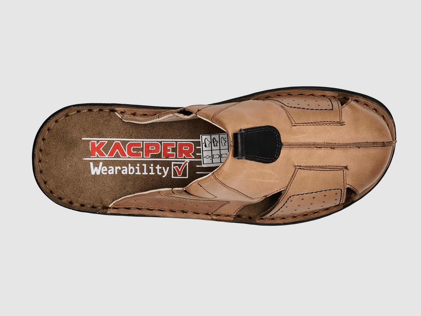 
                  
                    *** Men's Lounge Leather Slippers - Kacper Global Shoes 
                  
                