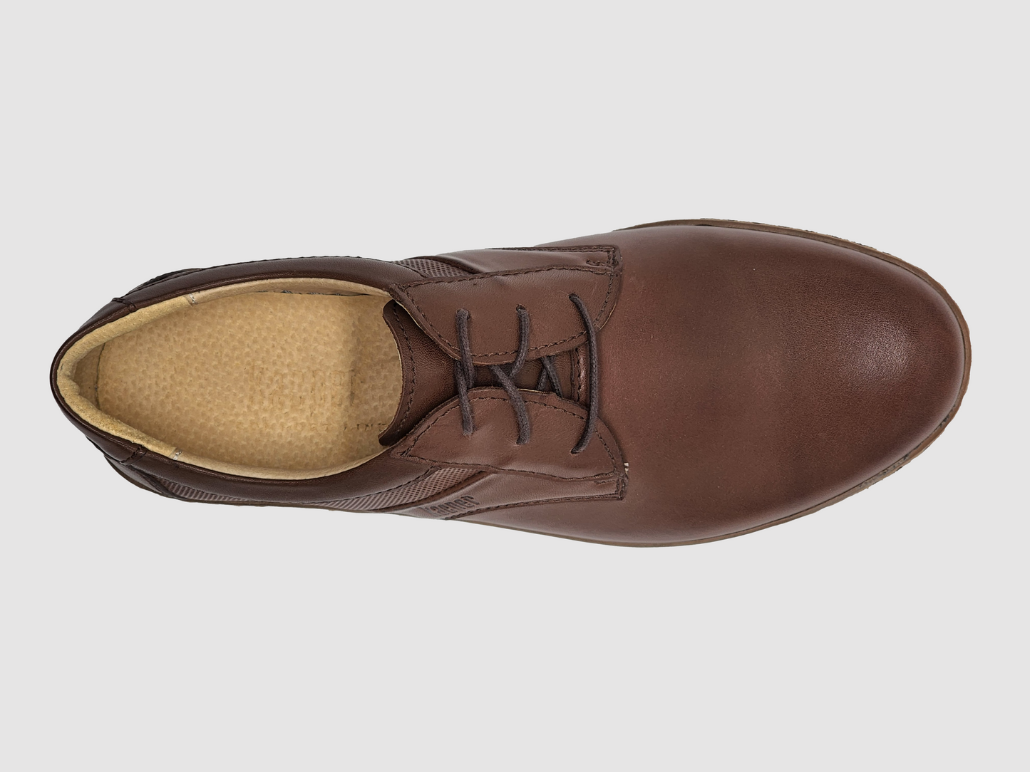 
                  
                    Men's Essential Leather Dress Shoes - Dark Brown - Kacper Global Shoes 
                  
                