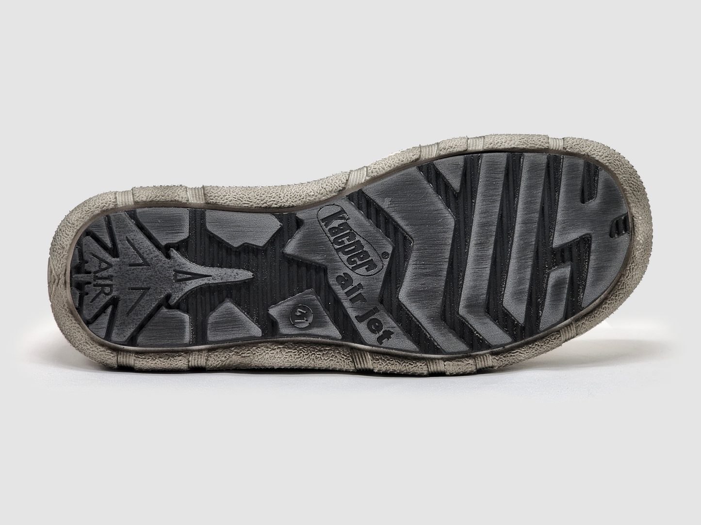 
                  
                    Men's Comfort Zip-Up Leather Shoes - Grey - Kacper Global Shoes 
                  
                