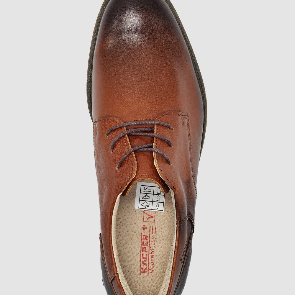 
                  
                    Men's Oxford Leather Dress Shoes - Kacper Global Shoes 
                  
                