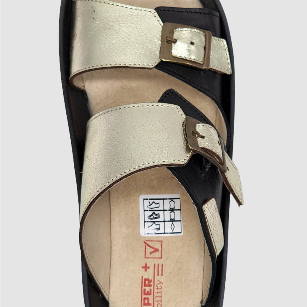 [Women's Signature Leather Sandals] - Kacper Global Shoes 