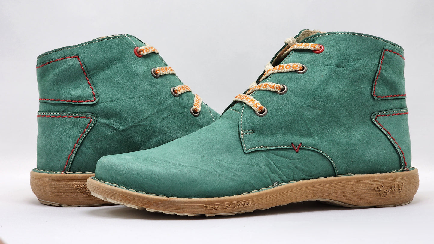 
                  
                    [Women's Old-Fashioned Zip-Up Leather Boots] - Kacper Global Shoes 
                  
                