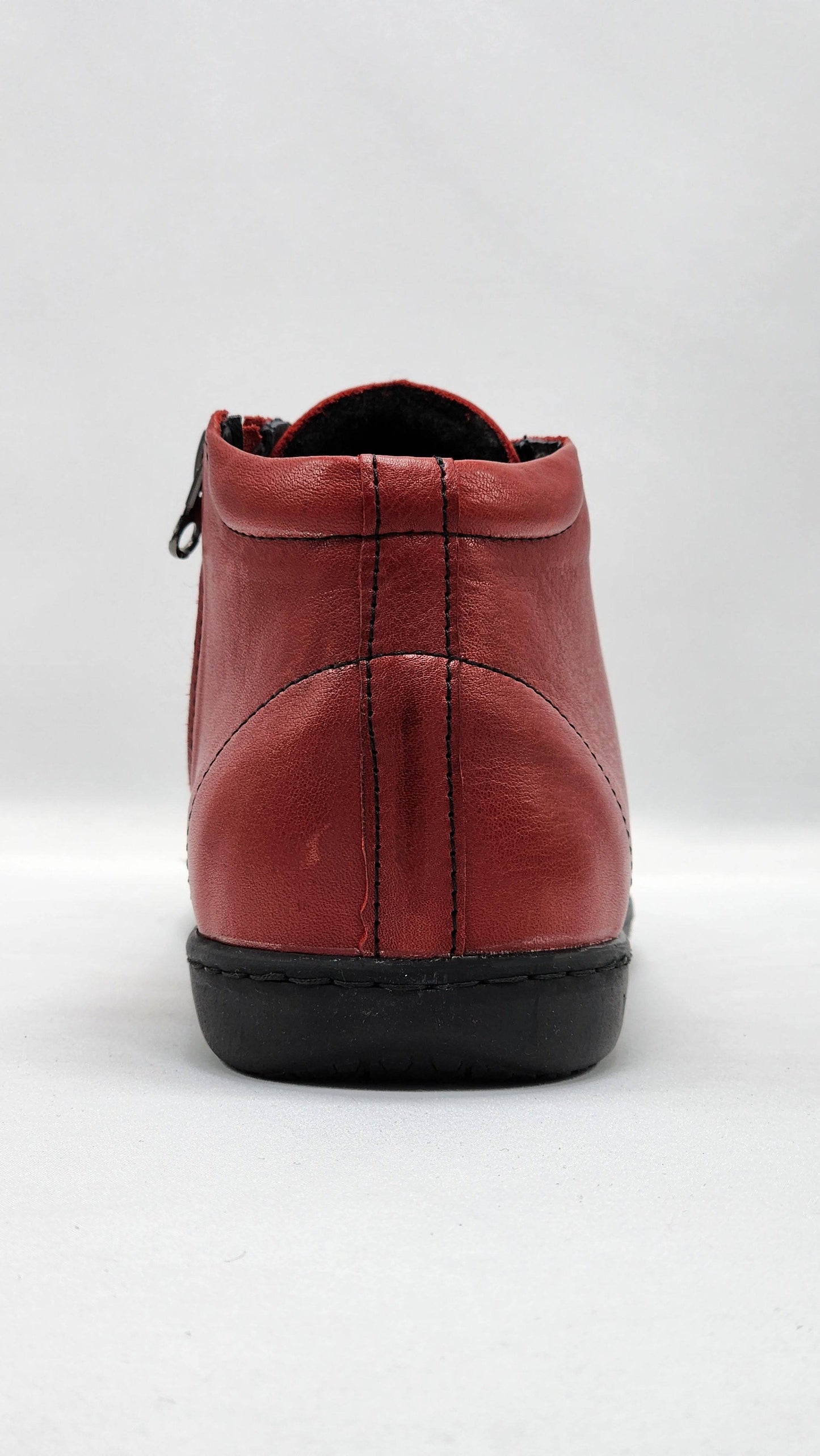 
                  
                    [Women's Medical-Sole Wool-Lined Zip-Up Leather Boots] - Kacper Global Shoes 
                  
                