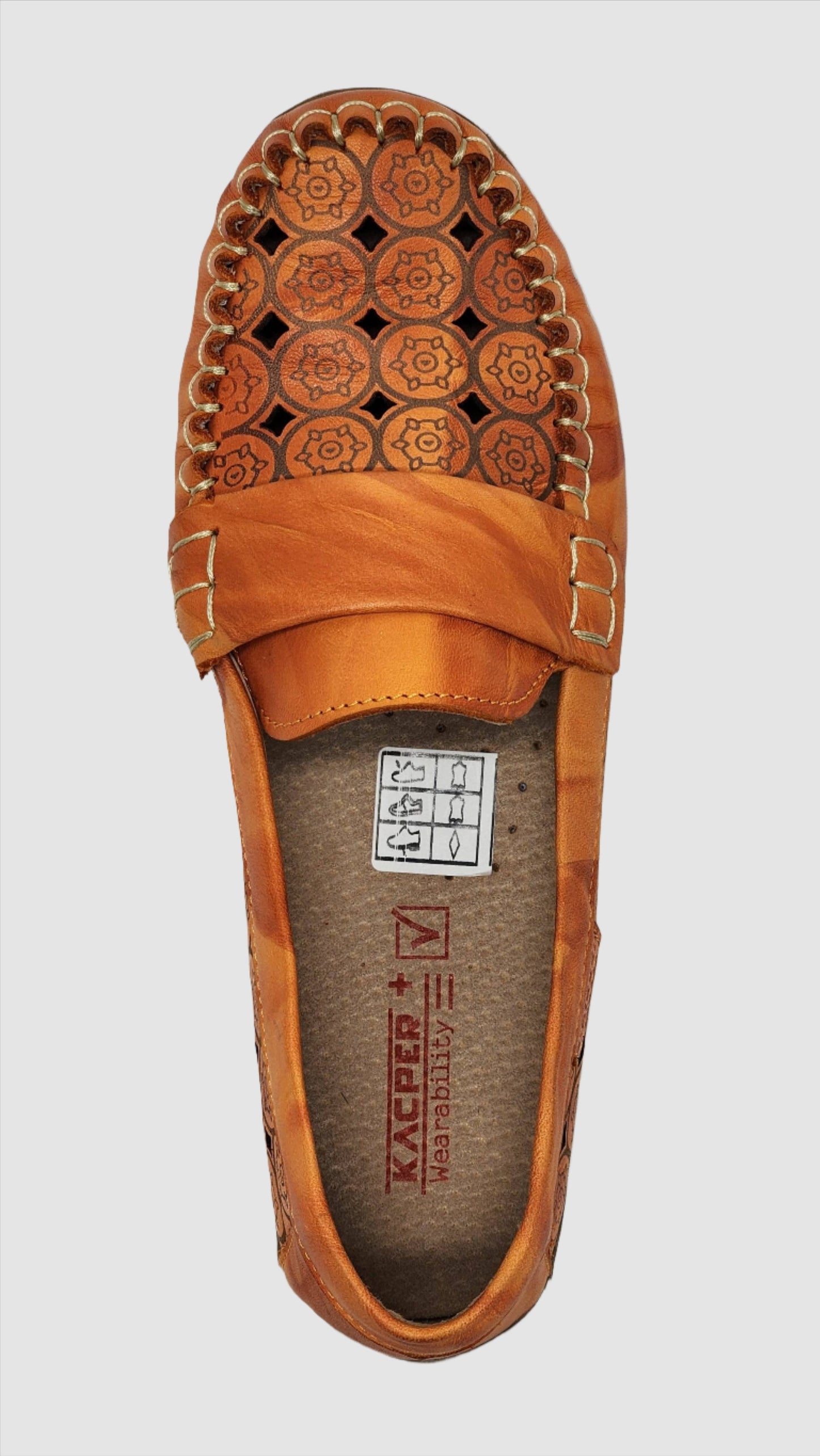 
                  
                    [Women's Sunshine Leather Slippers] - Kacper Global Shoes 
                  
                