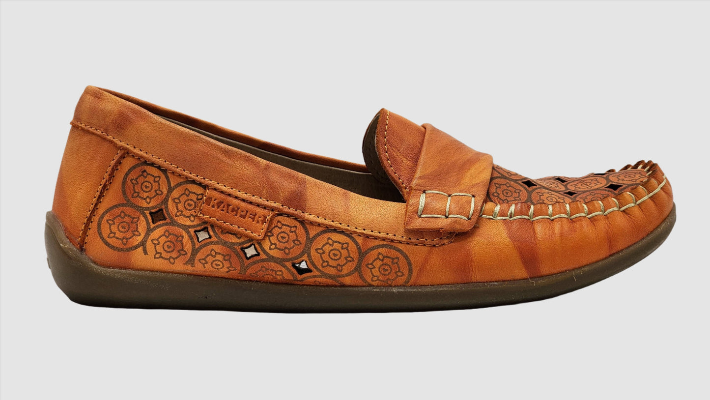 [Women's Sunshine Leather Slippers] - Kacper Global Shoes 